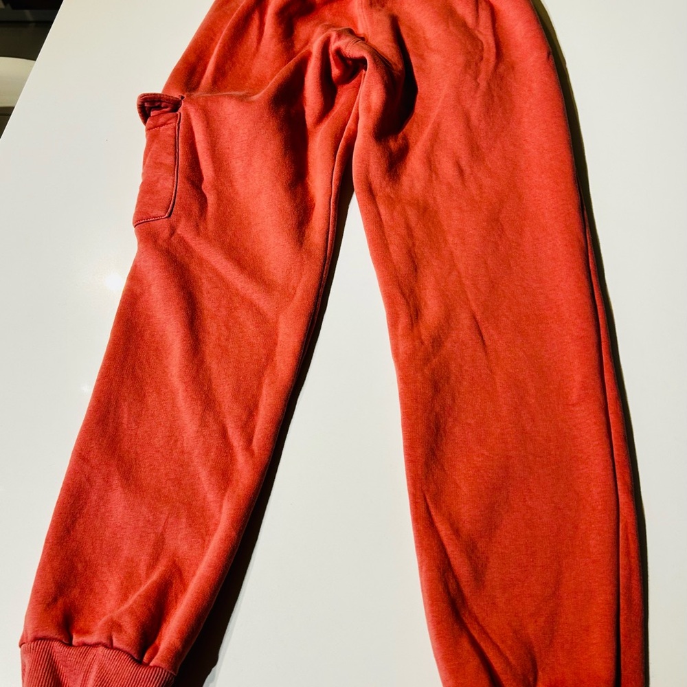 Kids Red Jogger Pants